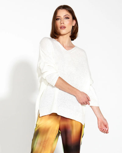 Fate + Becker Splendour Oversized Knit Cream