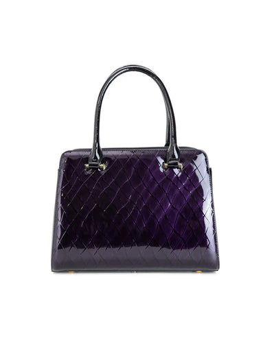 Serenade Yolanda Grip Handle Leather Bag