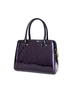 Serenade Yolanda Grip Handle Leather Bag