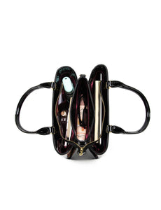 Serenade Harriet Grip Handle Leather Bag