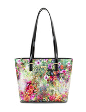 Load image into Gallery viewer, Serenade Fiore Patent Leather Tote Bag