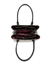 Load image into Gallery viewer, Serenade Wild Cat Grip Handle Leather Bag