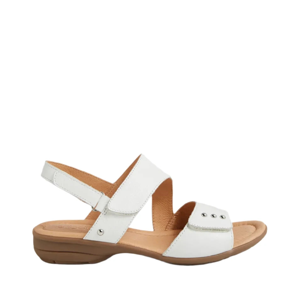 Supersoft Bills White Gum Leather Sandals