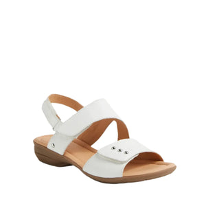 Supersoft Bills White Gum Leather Sandals