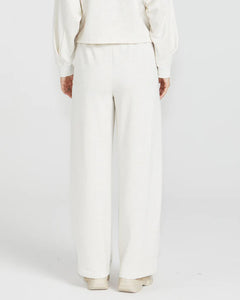 Betty Basics Giselle Sweatpant Cream Fleck