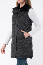 Load image into Gallery viewer, Jump Fur Trim Long Vest