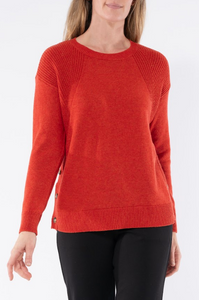 Jump Side Button Pullover Marmalade