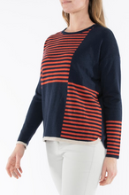 Load image into Gallery viewer, Jump Stripe Block Pullover