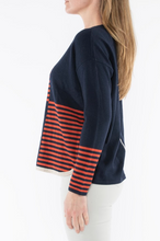 Load image into Gallery viewer, Jump Stripe Block Pullover