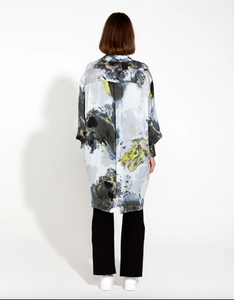 Fate + Becker Transfixed Oversized Shirt Marble