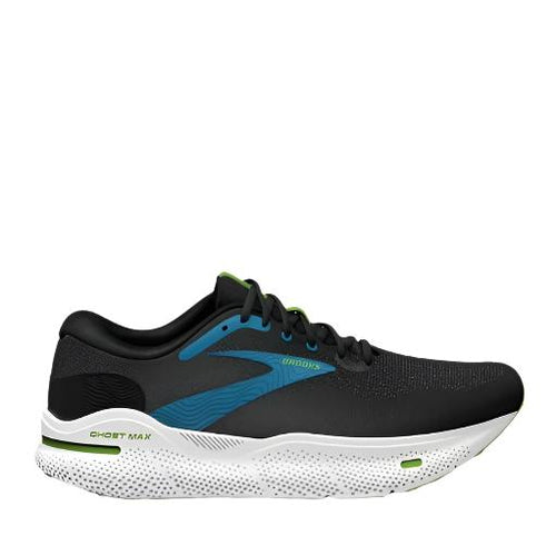 Brooks M Ghost Max 2e Black/atomicblue/jasmine Width