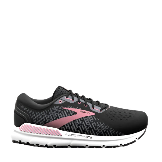 Brooks W Addiction Gts 15 2e Extra Wide Black/ebony/mauvewood Width