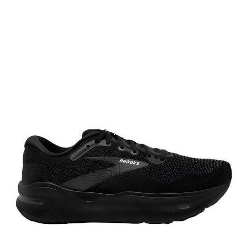 Brooks W Ghost Max 1d Black/black/ebony Width