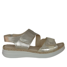 Load image into Gallery viewer, Cabello Rhonda Gold Womens Shoes