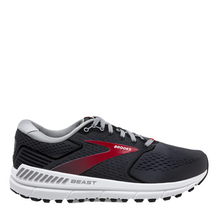 Load image into Gallery viewer, Brooks Beast 20 Mens Shoes 2e019 Black Pearl/blk/red Width