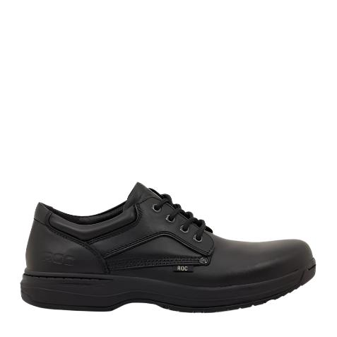 Roc Senior Aero School Shoe - Black Wax