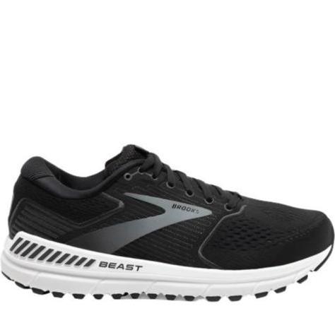 Brooks Beast 20 Extra Wide 20 4e Black/ebony/grey Width