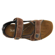 Load image into Gallery viewer, Slatters Broome Ii Mens Shoes Leather Sandals With Adjustable Straps