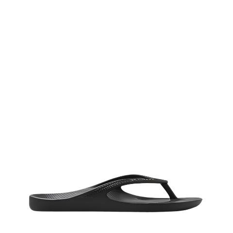 Lightfeet Revive Arch Support Unisex Thongs / Black