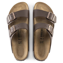 Load image into Gallery viewer, Birkenstock Arizona Sfb Dark Brown Birko-flor Regular