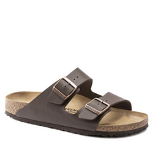 Load image into Gallery viewer, Birkenstock Arizona Sfb Dark Brown Birko-flor Regular