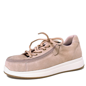 Pure Comfort Zippy Blush Suede