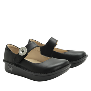 Alegria Paloma Black Nappa Shoe - Pal-601