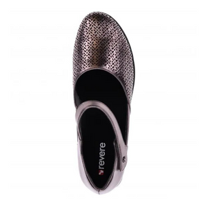 Revere Osaka Gunmetal Lazer Wide