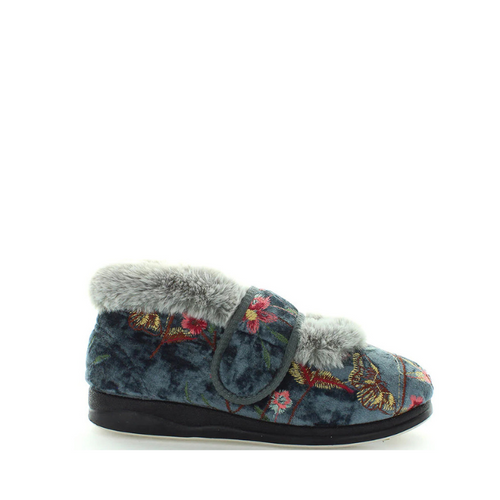 Panda Emee Grey Embroidery