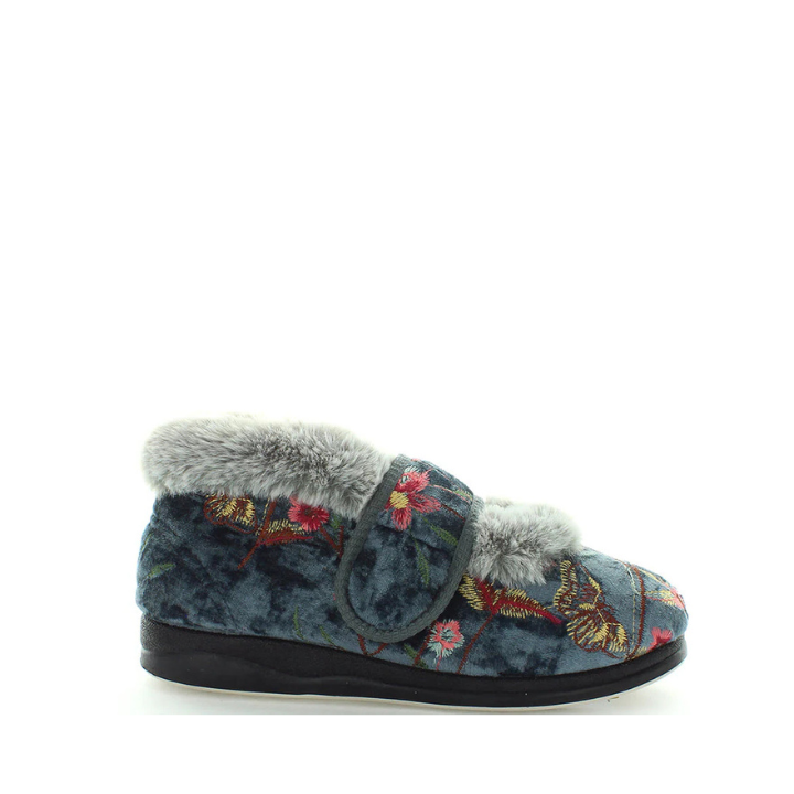Panda Emee Grey Embroidery