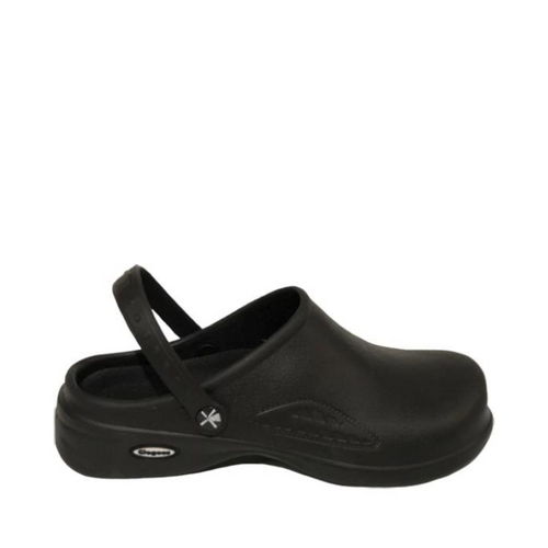 Otway Mens Work Clog Black