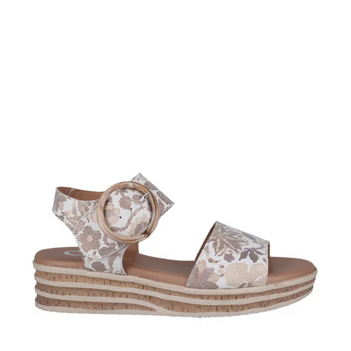 Cabello Verity Taupe Print