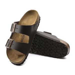 Birkenstock Arizona Dark Brown Smooth Leather Regular