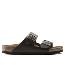 Load image into Gallery viewer, Birkenstock Arizona Dark Brown Smooth Leather Regular