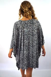 Sundrenched Short Tunic Cougar Grey