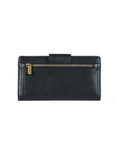 Load image into Gallery viewer, Serenade Faith Leather Wallet with RFID Black