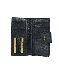 Serenade Faith Leather Wallet with RFID Black