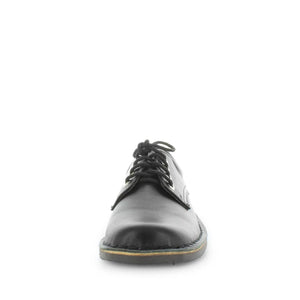 Wilde Jude School Shoe Black Smooth