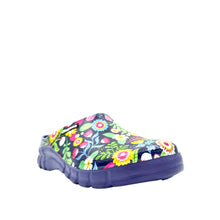 Load image into Gallery viewer, Clogees Womens Garden Clog Bright Flowers