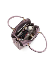 Load image into Gallery viewer, Serenade Charmyn Vegan Triple Compartment Bag Lilac