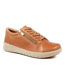 Load image into Gallery viewer, Ziera Solar Xf Zr Tan Leather Sneaker