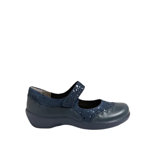 Ziera Gummibear Navy-navy Sparkle Leather-suede XW