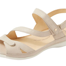 Load image into Gallery viewer, Ziera Belta W Vanilla Adjustable Leather Sandal