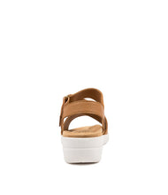 Load image into Gallery viewer, Ziera Nazly Tan Leather Womens Shoes