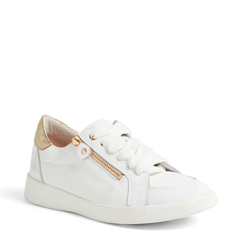 Ziera Aire XF White-Pale Gold Patent Leather