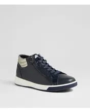 Ziera Arman XF Navy-argengento Leather Patent