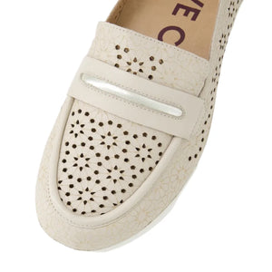Ziera Nerrida W Almond Pale Gold Leather