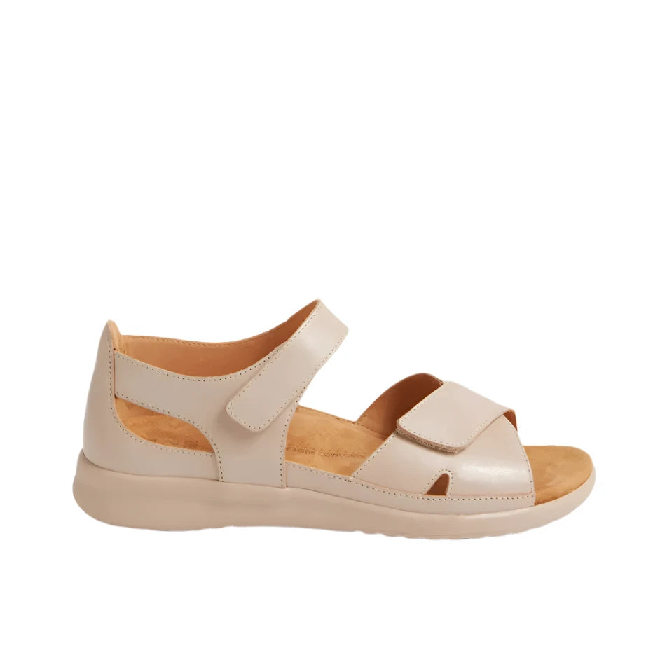 Ziera Bronn Xw Almond-almond Sole Leather