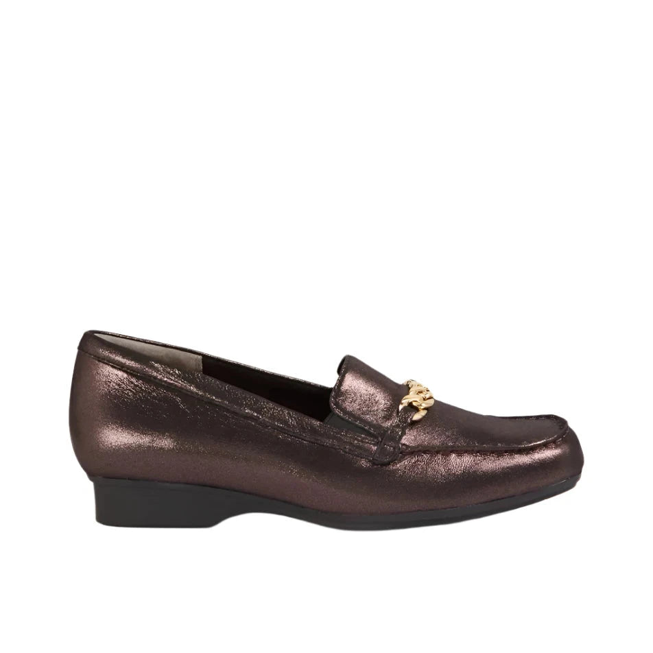 Ziera Fenders Xf Black Powder Leather Loafers