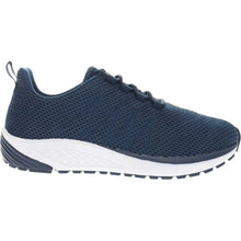 Load image into Gallery viewer, Propet Mens Tour Knit Navy Lace Up Sneakers